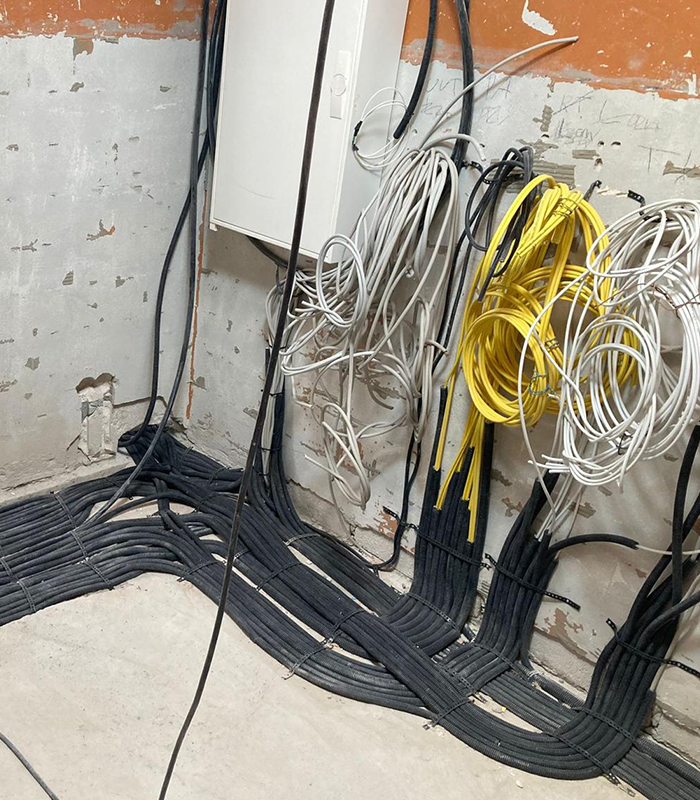 Planung und Durchführung von Kabelarbeiten